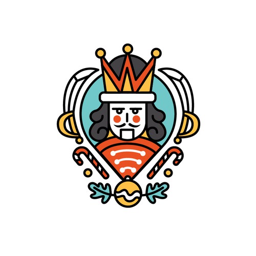 Design a Beautiful Nutcracker Sticker Design by yulianzone