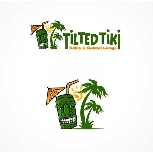 New tiki restaurant logo to represent a slightly more sophisticated ...