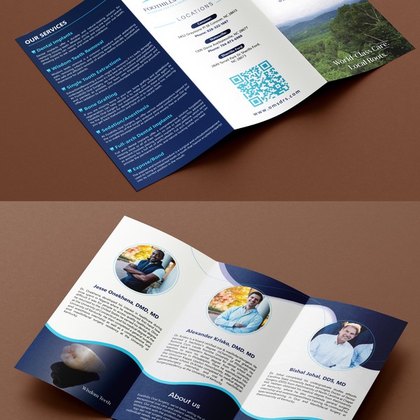 trifold brochure