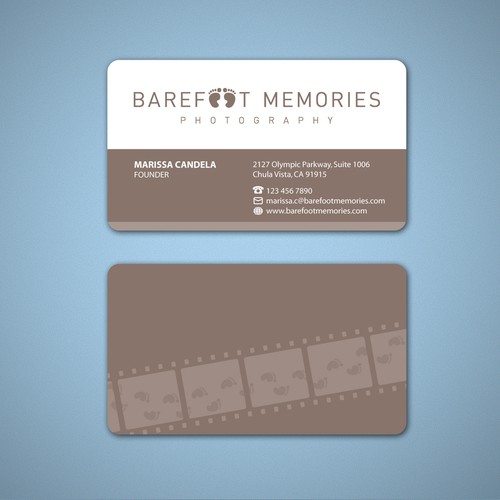 stationery for Barefoot Memories Design by Tcmenk