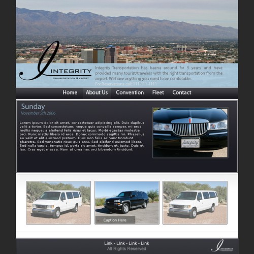 Airport Transportation Service - Uncoded Template - $210 Design by fusionds