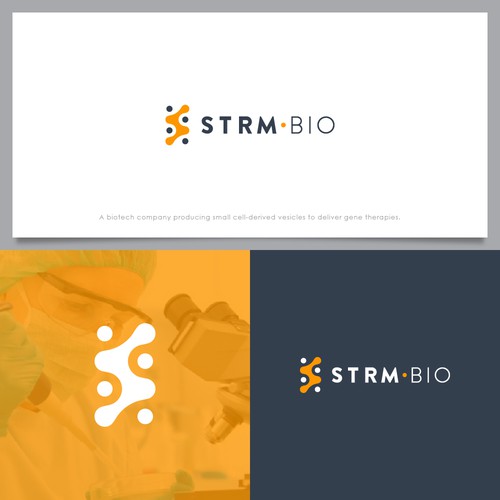 Innovative new biotech company logo competition Design by TimRivas28