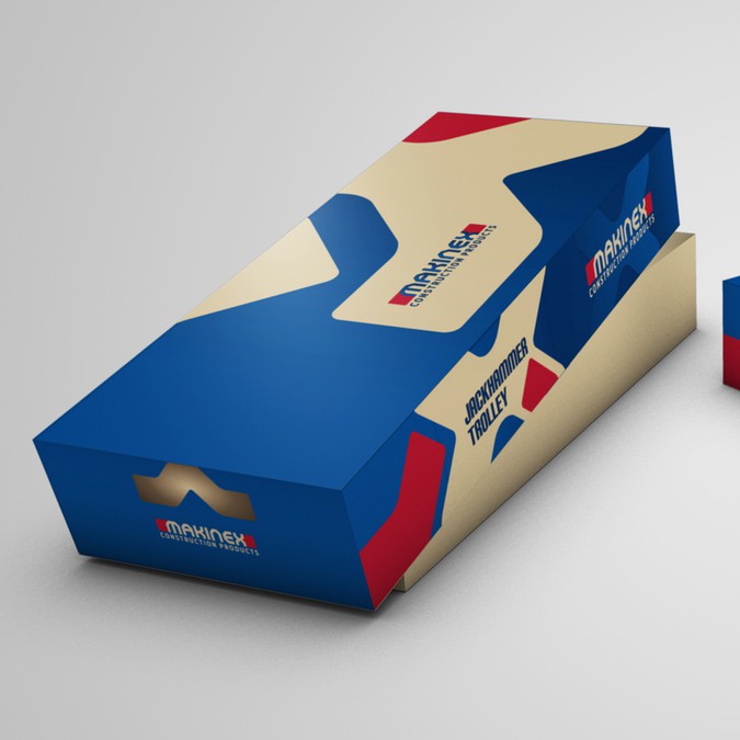 Design innovative box packaging for Industrial products (construction