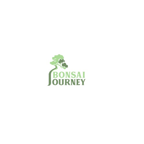 Logo design for a blog on bonsai Design by Anastasia Kristina