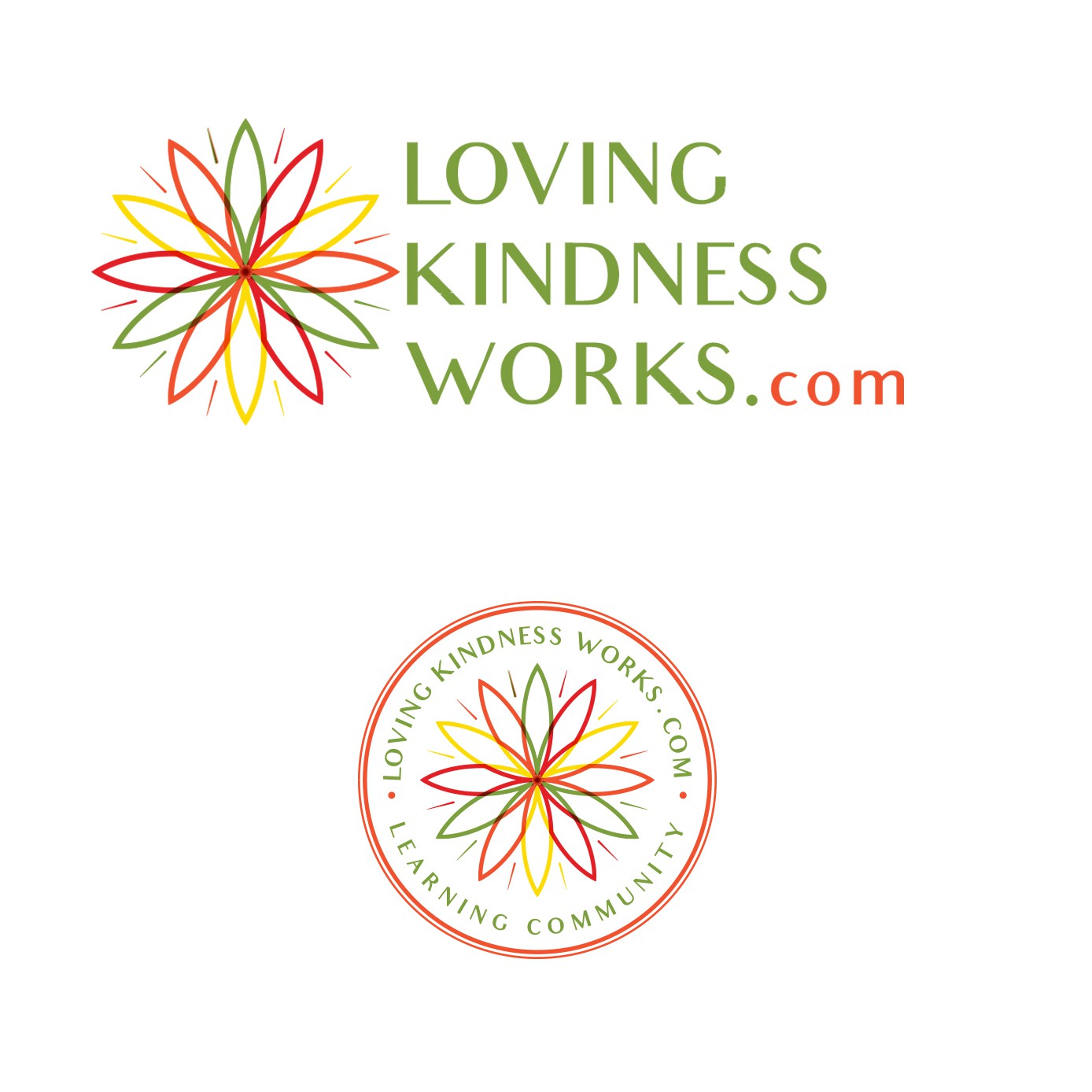 Compassion logo with the title 'Loving Kindness Works '