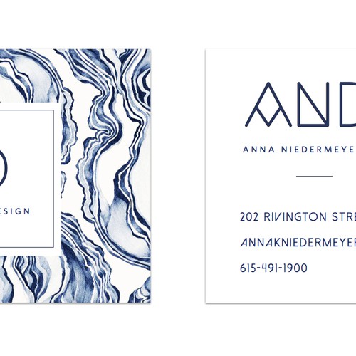 Create a beautiful designer business card Design por amrita_s19