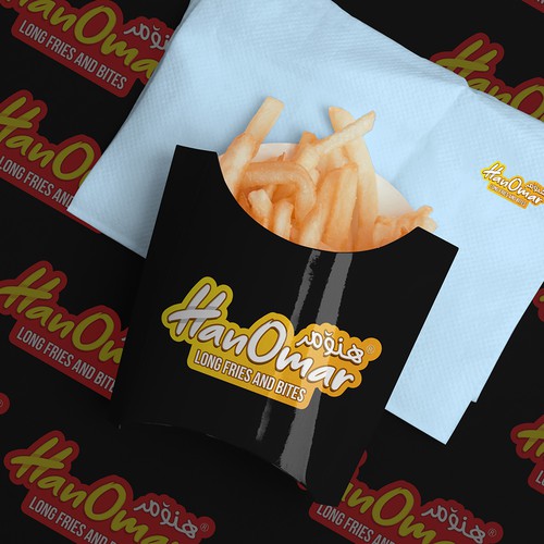 Branding for Fries shop with existing logo Design réalisé par Clicky