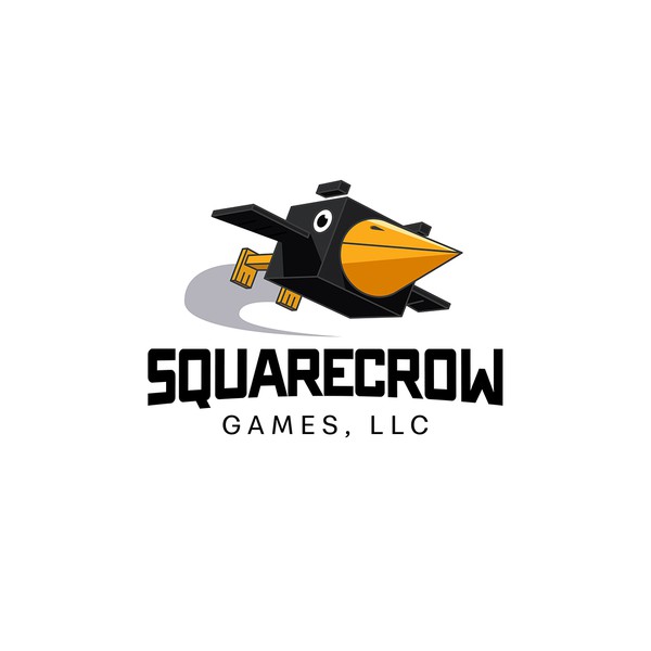 Crow logo for gaming company