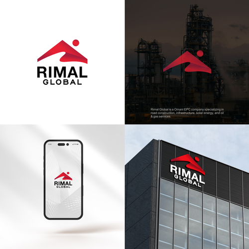 Rimal Global - Logo and Branding Design Design by deer203A