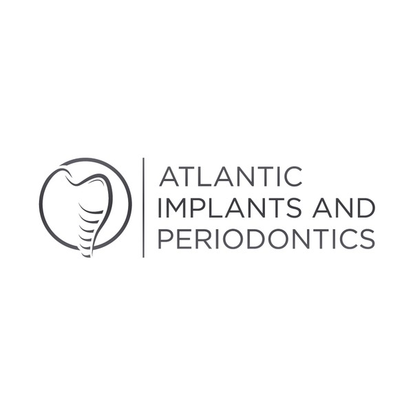 Design by Uzma Graphic titled "Logo concept for Atlantic Implants and Periodontics"