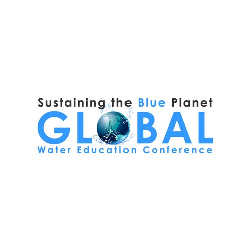 Global Water Education Conference Logo  Réalisé par ghalya