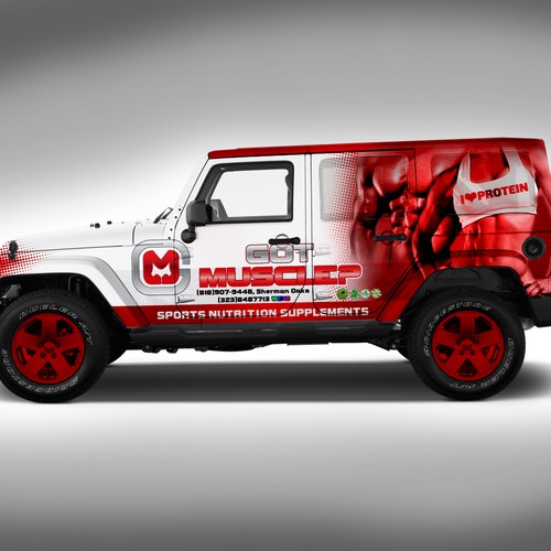 [Vehicle Wrap] Part of my success depends on your Art, Let your
creativity Draw the crowd...So Art Away. Design by J.Chaushev