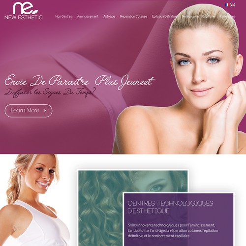 WordPress theme design contest entry by Sai Design *