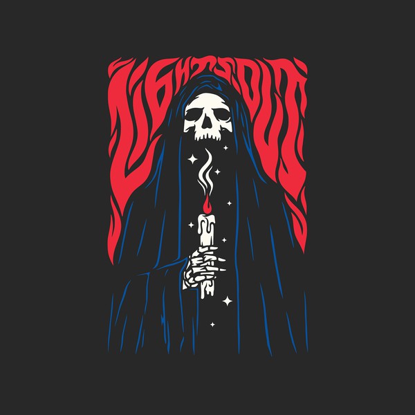 T Shirt Design for Lights Out