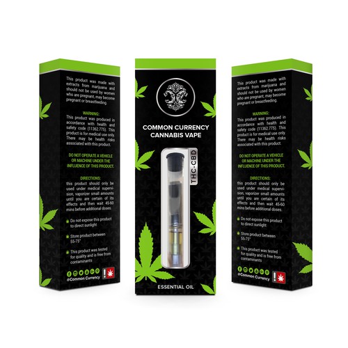 Cannabis Vape Packaging | Product packaging contest