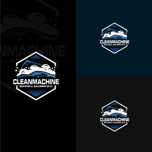 CleanMachine / Logo for Car and Plane Detailing Design by Brandingo™