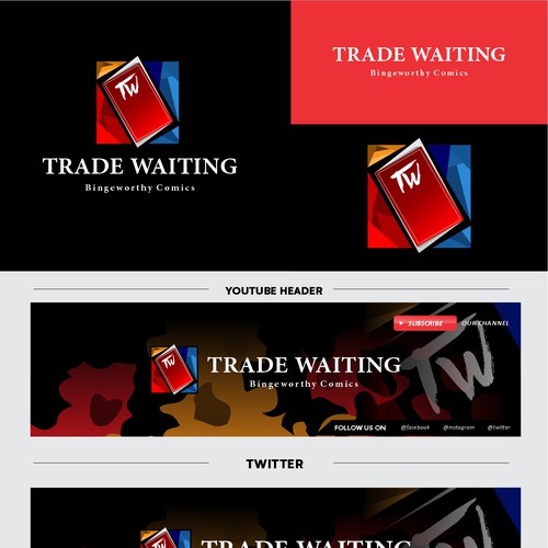 SUPER iconic pop-art style logo and social media branding for a nerd media related blog Design by Kheyra_Aulia