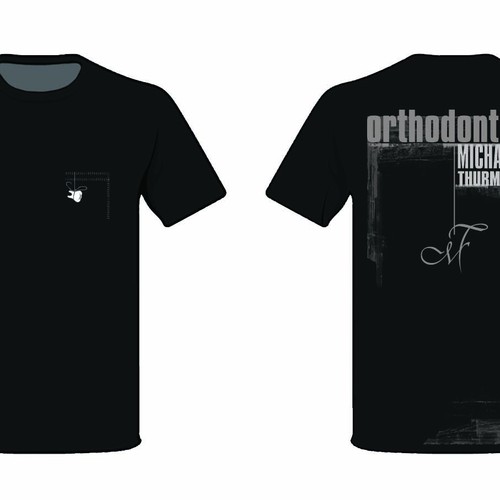 T-shirt design that orthodontic patients will LOVE to wear. Ontwerp door marijamalidim