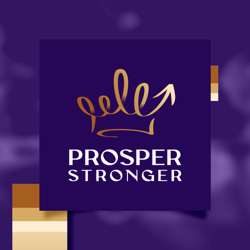 Prosper Stronger Logo Design by dznWILD