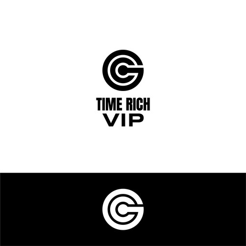 Time Rich VIP Logo Design by ESIXA