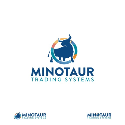 Powerful bull inspired logo for automated trading systems Design von Arsart Design