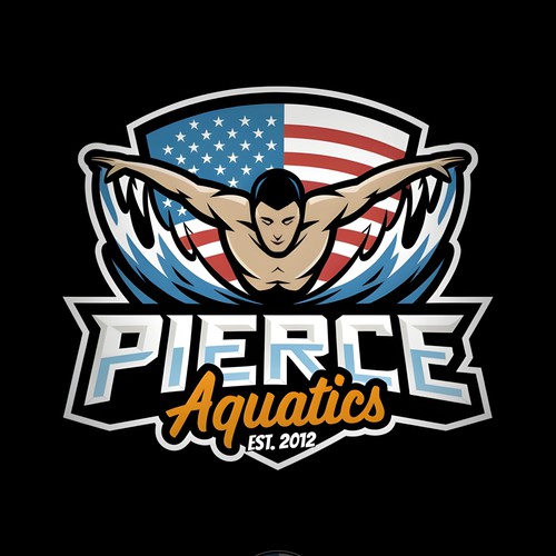 Swim Team Logo Design by ~ Designer God ~