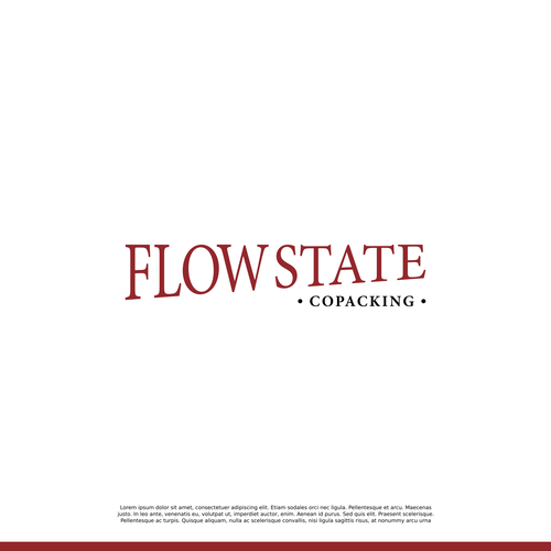 Flow State logo Design by Direwolf Design