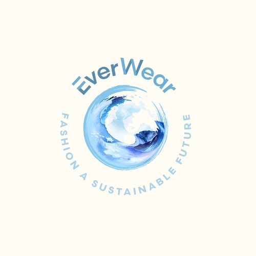 Global Sustainable Fashion Brand Logo Design por kmstudios