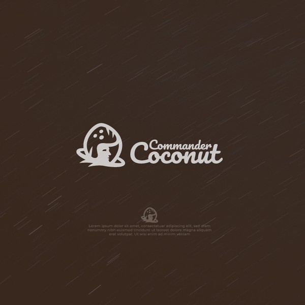 Design by Vlllex titled "commander coconut"