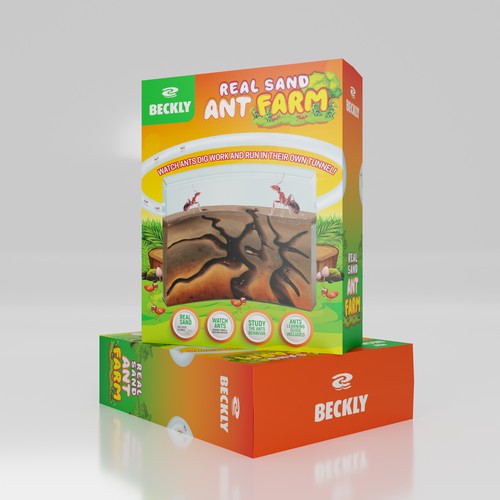 Eye Catching Ant Farm Box Design Design by Designbaharbd