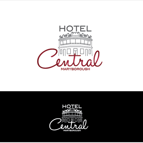 Logo for Hotel Central Design by onlydee*
