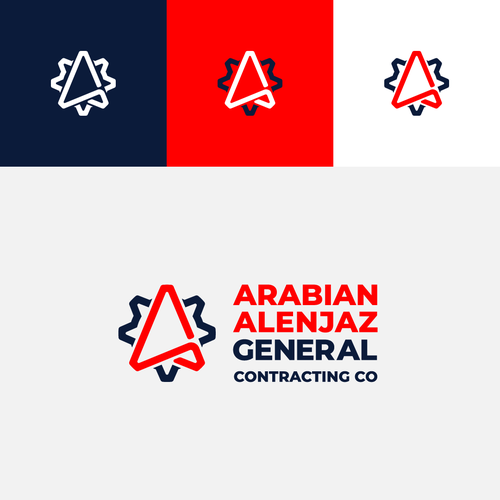 “Modern Industrial Logo for AAGC – Construction & Contracting Company” Design by Salve Regina