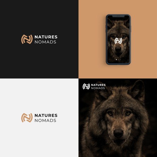 Natures Nomads new company identity Design by thetamlika®