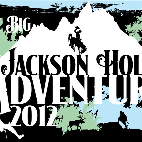t-shirt design for Jackson Hole Adventures Réalisé par Thomas Soltis