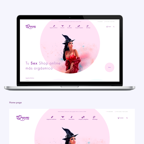 Web page design contest entry by Pavellev