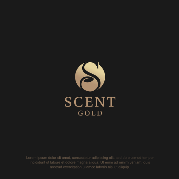Logo Design for scent.gold