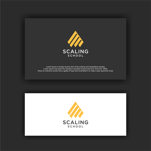 Design A Logo + Brand Guide For The "Scaling School" Design by Nirlinadi