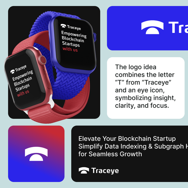 Logo for a Blockchain data indexing startup