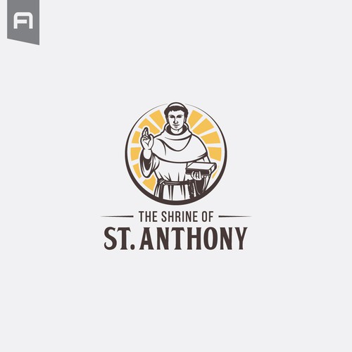 Create engaging new logo for the Catholic Shrine of St. Anthony Design by a'DZ