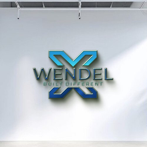 Luxury Logo Design for Wendel X — A Premium Construction Brand Built Different Design by Koemala™