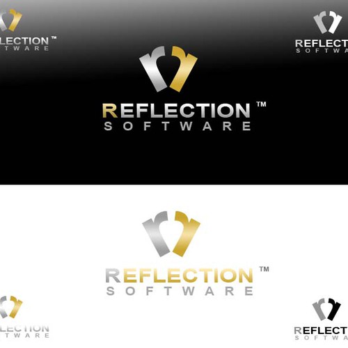 Reflection Software Logo Contest Design by BUGZBUNNY