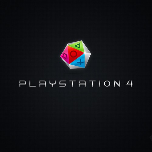 Community Contest: Create the logo for the PlayStation 4. Winner receives $500! Diseño de j u s t e