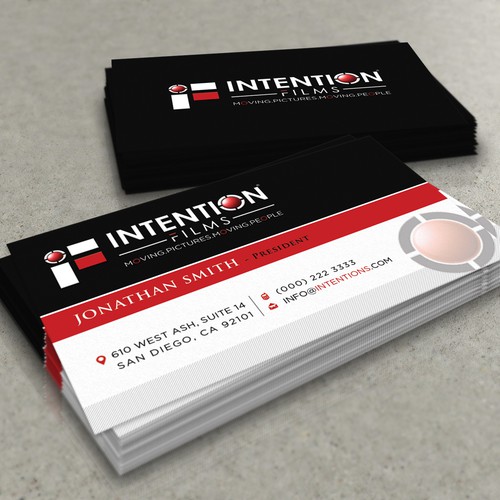 Film Company Business Card Design by Mili_Mi