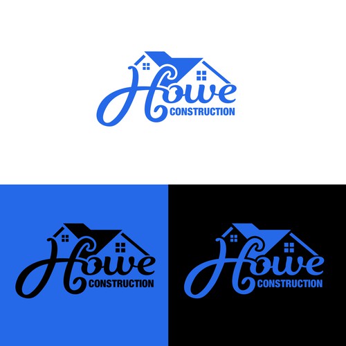 Howe Construction Logos Wanted! Must have the same cursive as my profile pic for word: Howe. Want better pictures!! Design by Kas_Ra