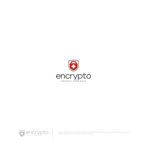 Swiss hosted secure doc storage Encrypto.com needs logo and brand built Design by adwar std.