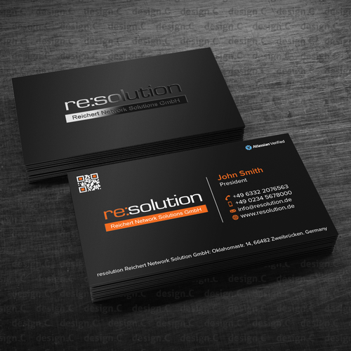 Business Card for Small Software Development Company ...