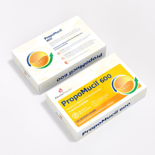 We need a POWERFUL reDesign of mucus relief sachets-ontwerp door CUPEDIUM