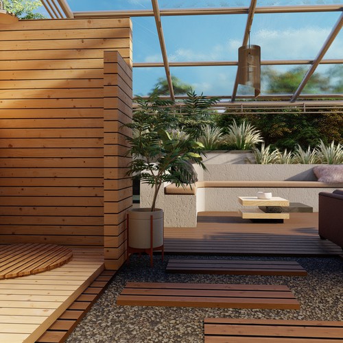 Ideation: Roof Top Terrace Design by BenTō.
