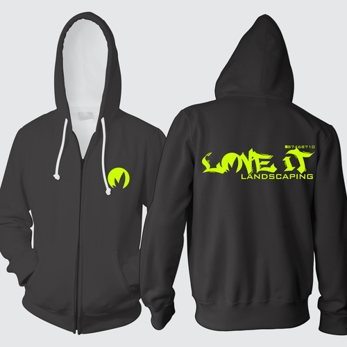 edgy landscaping workwear( hoodies) | Clothing or apparel contest
