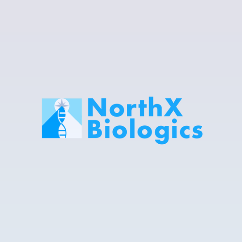 Logo for new pharmaceutical company within gene therapy, DNA and RNA. Design by ANJA VUJ